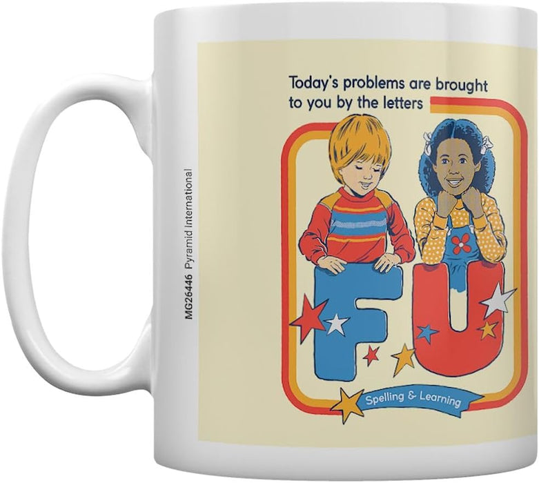 Pyramid International Steven Rhodes (Fu) 11oz/315ml White Mug