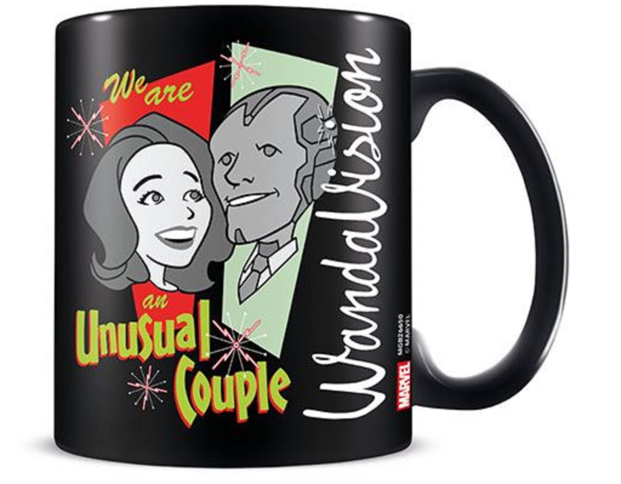 Pyramid International Wandavision MGB26650 - Taza de cerámica (diseño de pareja inusual