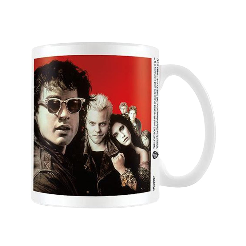 The Lost Boys - Kaffeebecher Cult Classic (Einheitsgröße) (Weiß/Blutrot/Schwarz