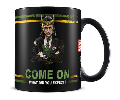 Pyramid International Loki MGB26794 - Taza de cerámica (diseño de What Did You Expect de 11 onzas