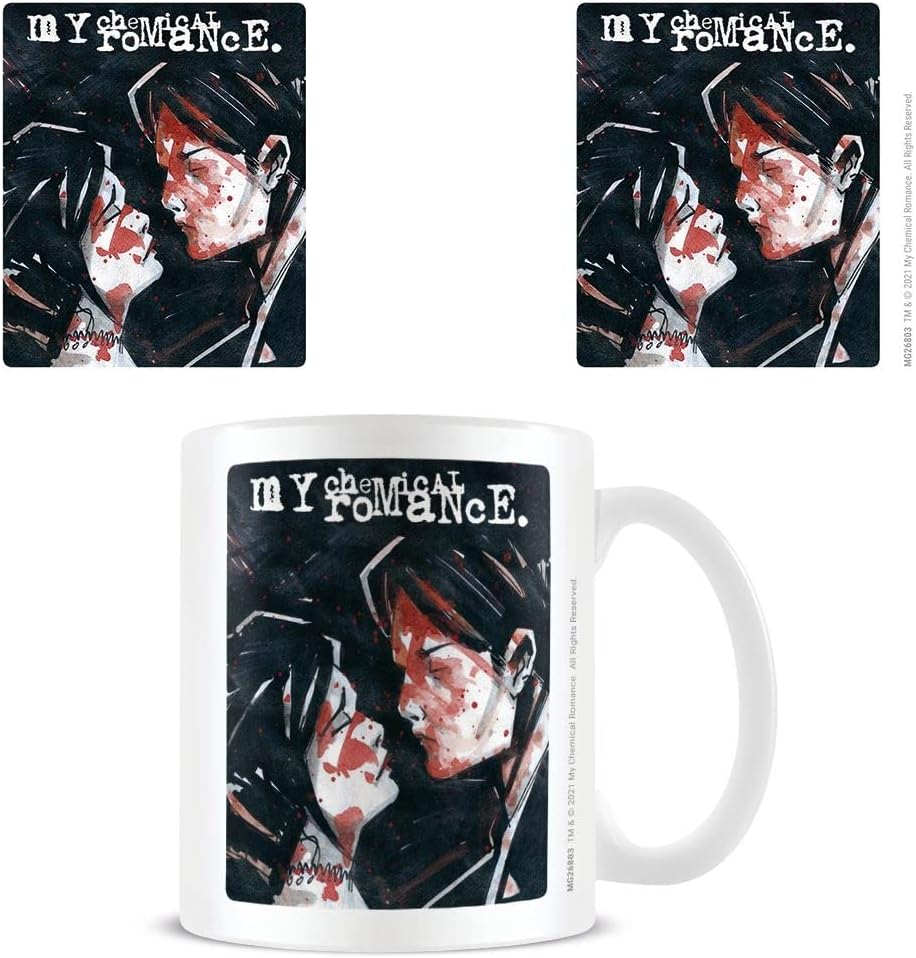 My Chemical Romance Three Cheers Coffee MCR Tazza Bianca