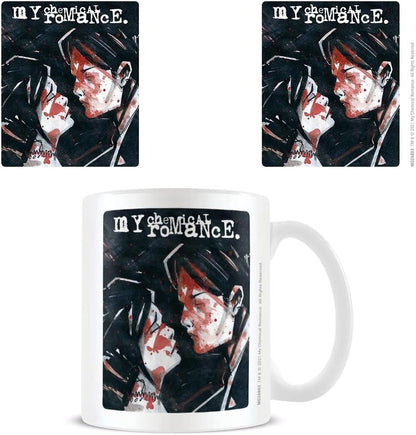 My Chemical Romance Three Cheers Coffee MCR Tazza Bianca
