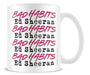 Pyramid International Ed Sheeran Coffee Mug with Bad Habits Repeat Design in Presentation Gift Box 11oz - Official Merchandise