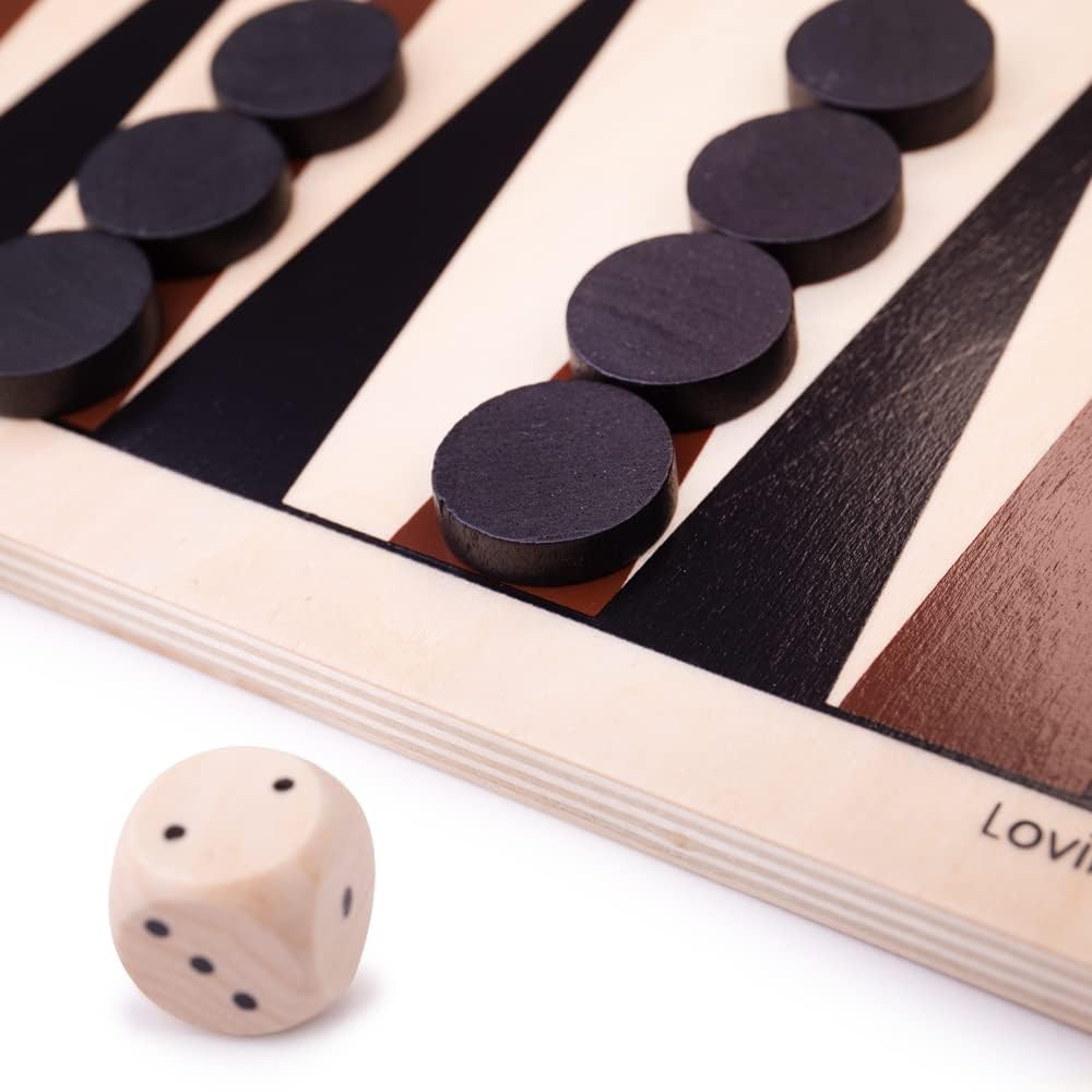 Bigjigs Toys, Backgammon Set, Wooden Toys, Back Gammon, Backgammon Board, Traditional Games, Family Games, Wooden Board Games, Games For 2 Players, Family Board Games