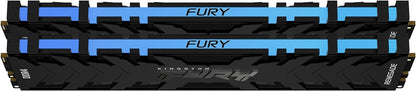 Kingston FURY Renegade RGB 16 GB (2 x 8 GB) 3600 MHz DDR4 CL16 Desktop Memory Kit of 2 KF436C16RBAK2/16 16GB Kit of 2 3600MHz