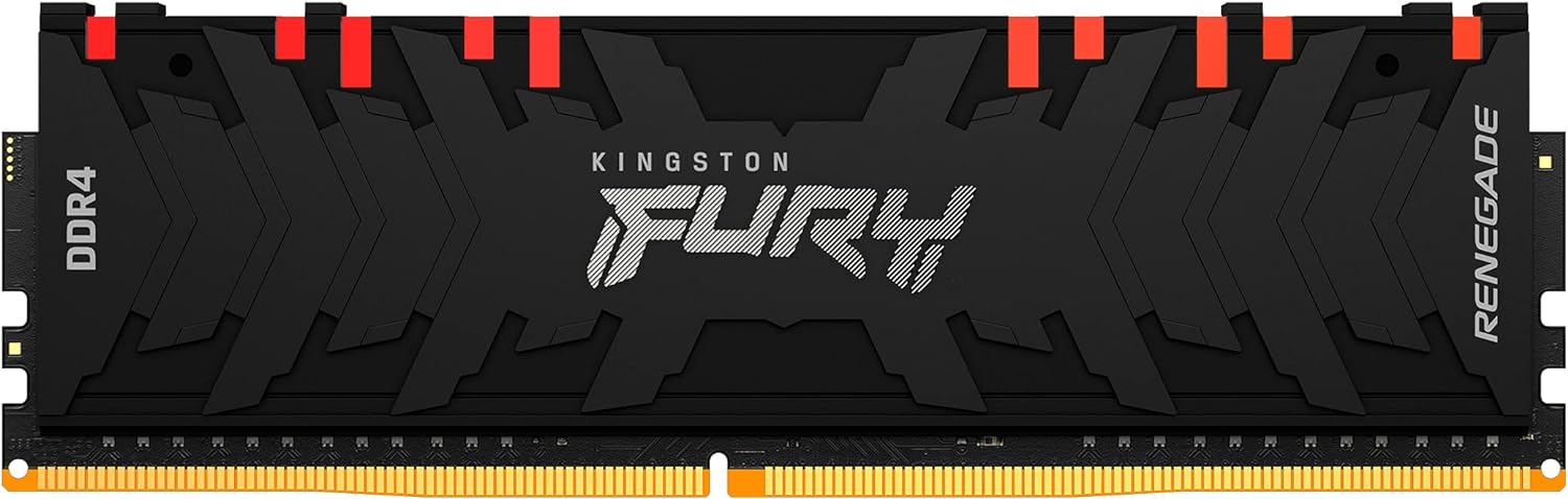 Kingston FURY Renegade RGB 16 GB (2 x 8 GB) 3600 MHz DDR4 CL16 Desktop Memory Kit of 2 KF436C16RBAK2/16 16GB Kit of 2 3600MHz