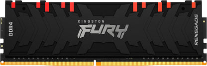 Kingston FURY Renegade RGB 16 GB (2 x 8 GB) 3600 MHz DDR4 CL16 Desktop Memory Kit of 2 KF436C16RBAK2/16 16GB Kit of 2 3600MHz
