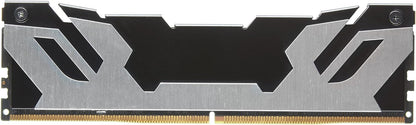Kingston Fury Renegade DDR5 Silver/Black XMP 32GB 6000MT/s CL32 DIMM Desktop Gaming Memory (Kit of 2) - KF560C32RSK2-32 Silver/Black 32GB Kit of 2 6000MT/s 16Gbit