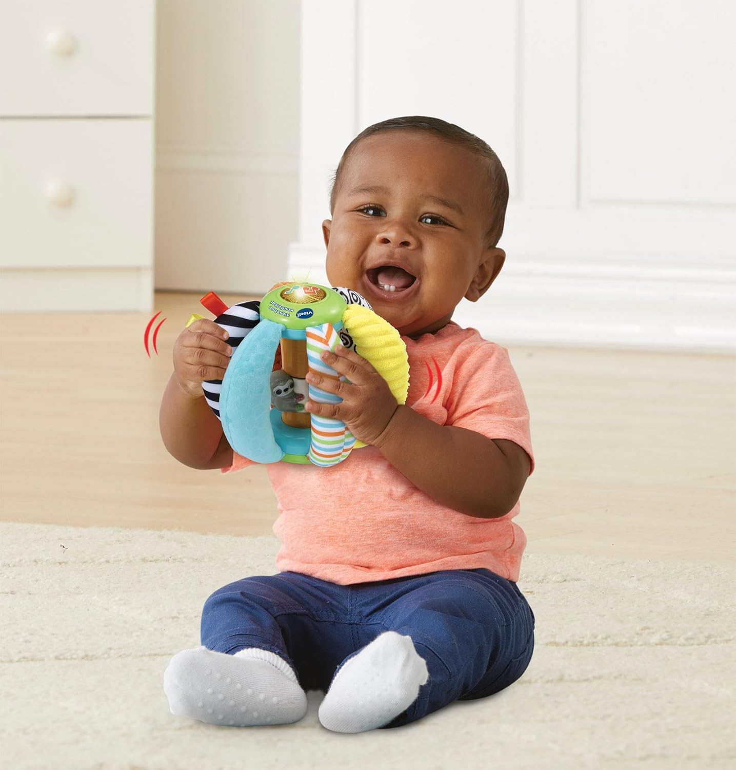 VTech- Bola de Peluche de Peekaboo, zzzz-s (80-540723