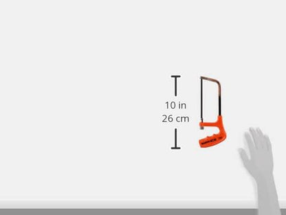 Bahco 268 Mini Hacksaw, 150mm Blade , Red