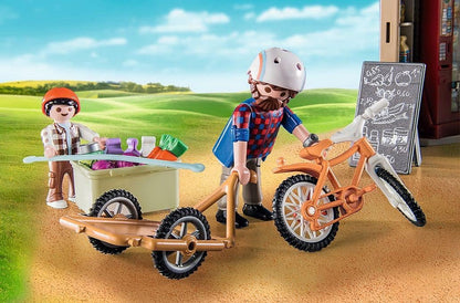 Playmobil 71250 Country Farm Shop, farm animal play sets, sustainable toys, fun imaginative role play, playsets suitable for children ages 4+