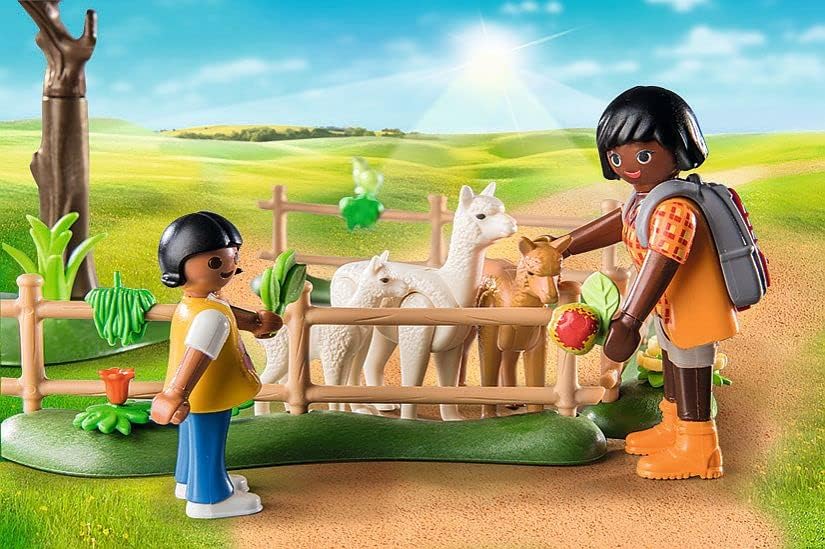 Playmobil 71252 Country Rabbit hutch, farm animal play sets, sustainable toys, fun imaginative role play, playsets suitable for children ages 4+