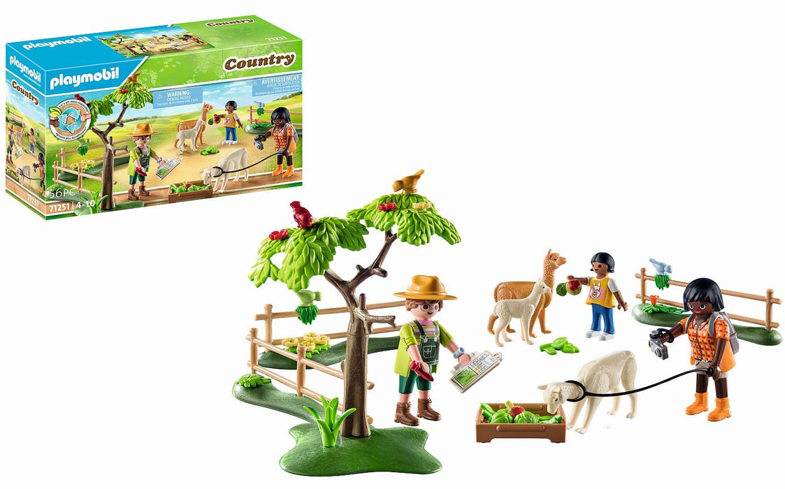 Playmobil 71252 Country Rabbit hutch, farm animal play sets, sustainable toys, fun imaginative role play, playsets suitable for children ages 4+