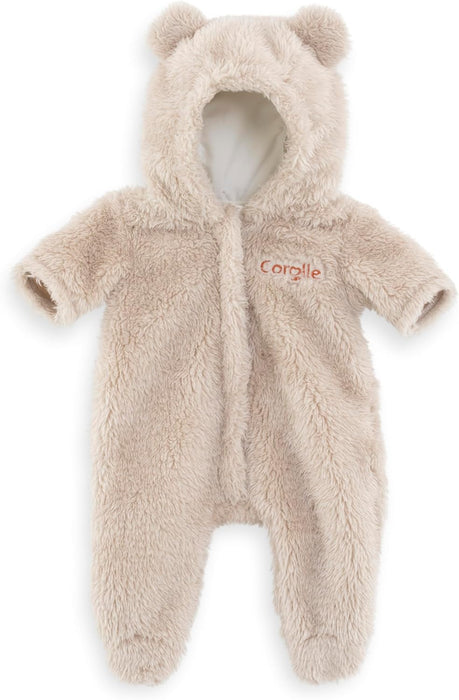 Corolle Schneeanzug, Teddy, Puppenzubehör, Puppenkleidung, für alle 30cm Babypuppen, ab 18 Monate