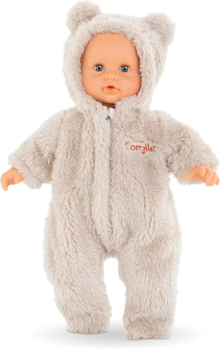Corolle Schneeanzug, Teddy, Puppenzubehör, Puppenkleidung, für alle 30cm Babypuppen, ab 18 Monate