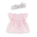 Corolle 9000212480 Robe Dress and Hairband, Doll Accessories, Doll Clothes, for All 36 cm Ma Dressing Dolls, from 4 Years, Pink