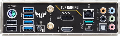 ASUS TUF Gaming B550M-PLUS WiFi II Mainboard Sockel Ryzen AM4 (AMD B550, mATX, PCIe 4.0, dual M.2, WiFi6, SATA 6Gbit/s, Aura Sync