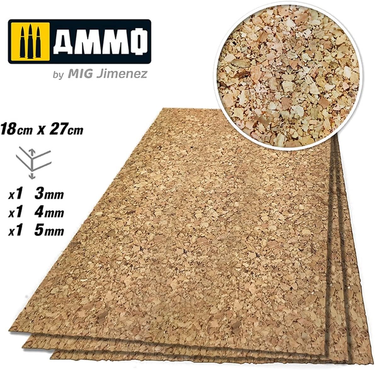 Ammo AMIG8846 Create Cork Dikke Grain Mix
