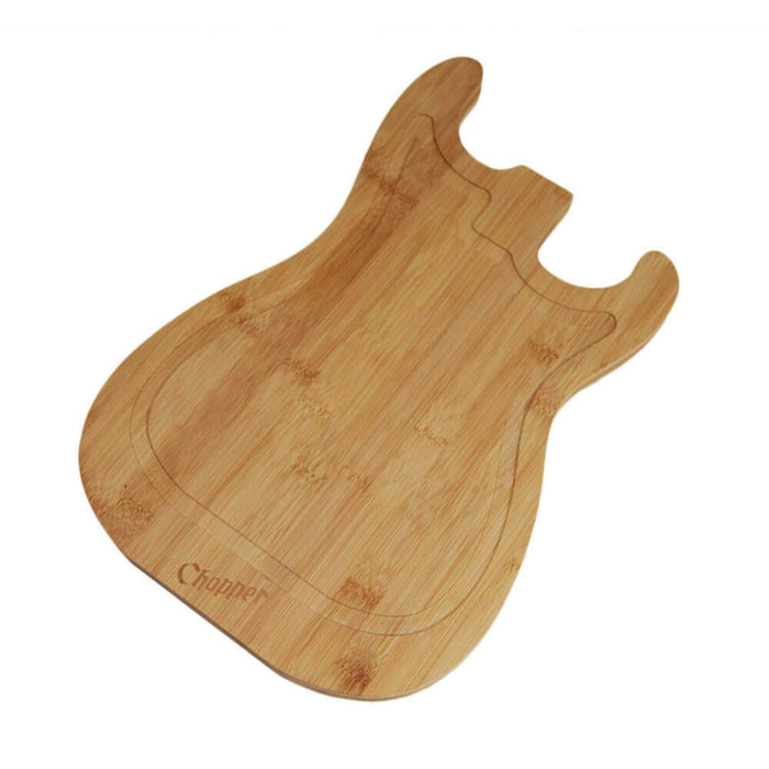 Mikamax - Tabla de cortar de guitarras - Color madera - Venta al por mayor - Carnicero - Corte de vegetales