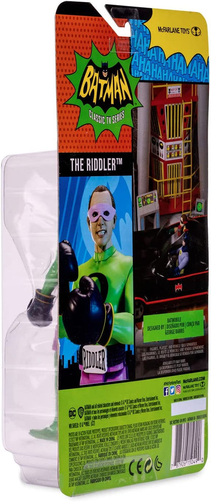 McFarlane Juguetes, DC Multiverse, Figura de Acción de Boxeo Retro de 5 Pulgadas Con Burbujas de Palabras, Coleccionable de los Años 60, a Partir de 12 Años
