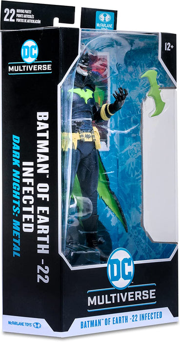 McFarlane Toys, DC Multiverse Batman of Earth-22 Infected 7-inch Action Figure, Collectible DC Comic Figure with Unique Collector Character Card – Ages 12+