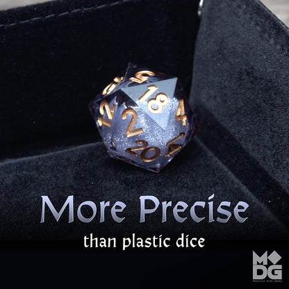 FanRoll by Metallic Dice Games Jeu de dés DND pour jeu de rôle – Élixir d'huile disparaissante – Jeu de rôle pour Donjons et Dragons