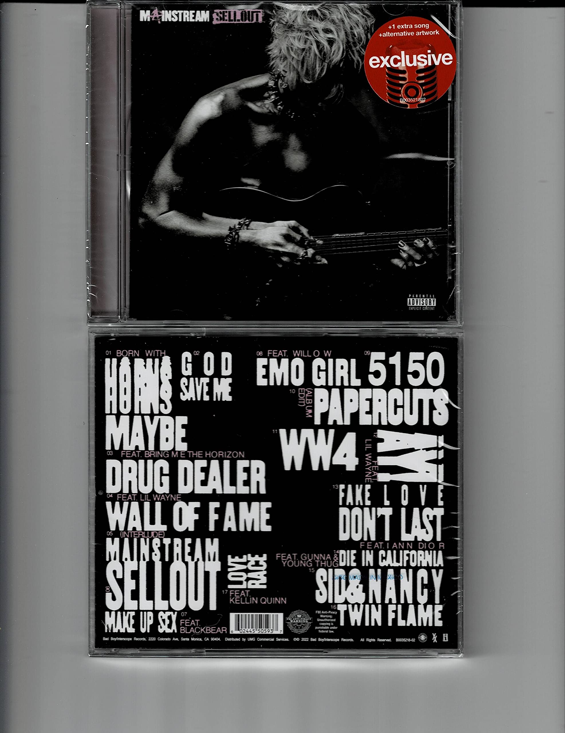 MACHINE GUN KELLY MAINSTREAM SELLOUT *BONUS TRACK*
