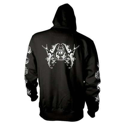 ULVER - BLOOD INSIDE (BLACK) BLACK Hooded Sweatshirt Medium
