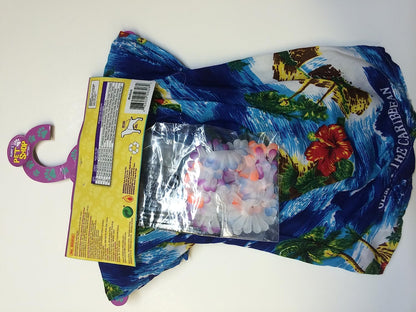 Rubie's 885932X Official Largeulau Shirt and Hawaiian Lei Pet Dog Costume