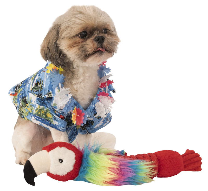 Rubie's 885932X Official Largeulau Shirt and Hawaiian Lei Pet Dog Costume