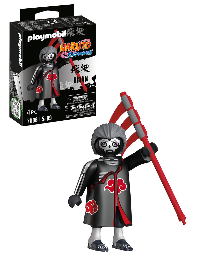 Playmobil 71106 Naruto: Hidan Figure Set, Naruto Shippuden Anime Collectors Figure, Playset Suitable for Children and fans 5+ years