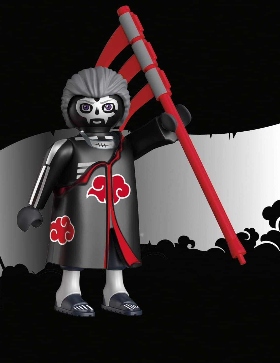 Playmobil 71106 Naruto: Hidan Figure Set, Naruto Shippuden Anime Collectors Figure, Playset Suitable for Children and fans 5+ years
