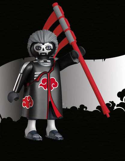 Playmobil 71106 Naruto: Hidan Figure Set, Naruto Shippuden Anime Collectors Figure, Playset Suitable for Children and fans 5+ years
