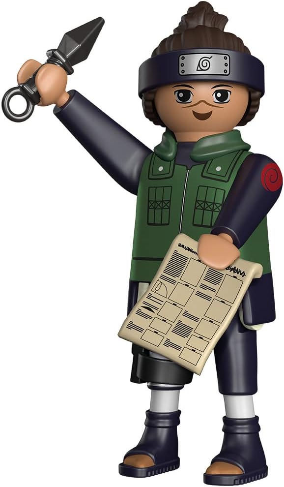 Playmobil 71113 Naruto: Iruka Figure Set, Naruto Shippuden Anime Collectors Figure, Playset Suitable for Children and fans 5+ years