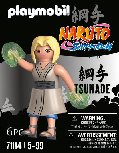 Playmobil 71114 Naruto: Tsunade Figure Set, Naruto Shippuden Anime Collectors Figure, Playset Suitable for Children and fans 5+ years
