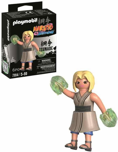 Playmobil 71114 Naruto: Tsunade Figure Set, Naruto Shippuden Anime Collectors Figure, Playset Suitable for Children and fans 5+ years