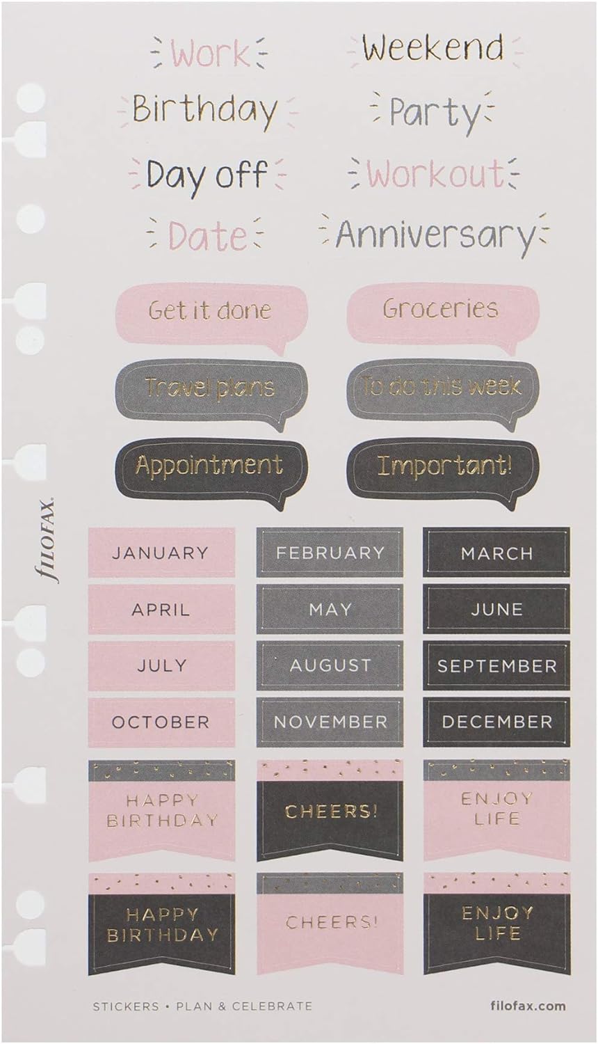 Filofax Stickers - Confetti