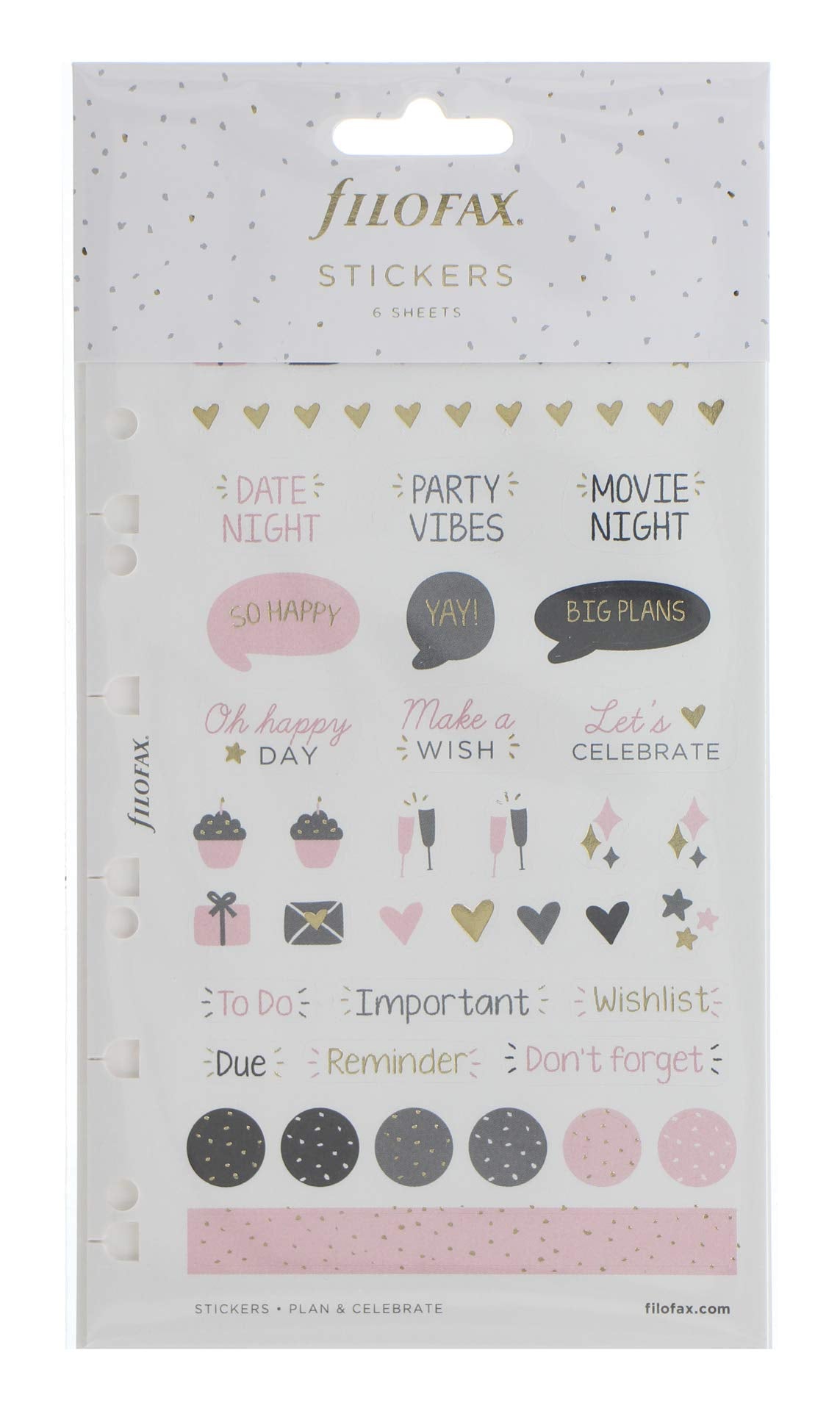 Filofax Stickers - Confetti