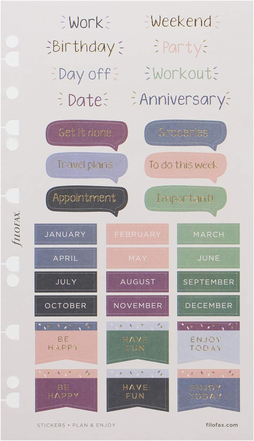 Filofax Stickers - Garden