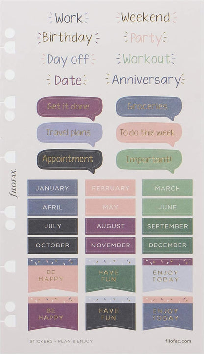 Filofax Stickers - Garden