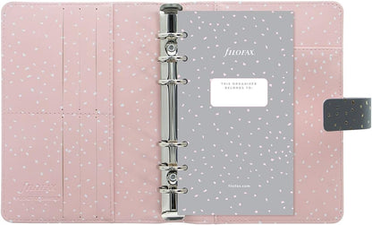 Filofax Organizador personal de carbón con confeti