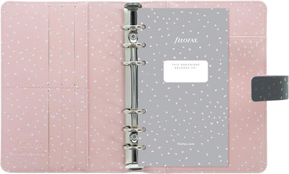 Filofax Organizador personal de carbón con confeti
