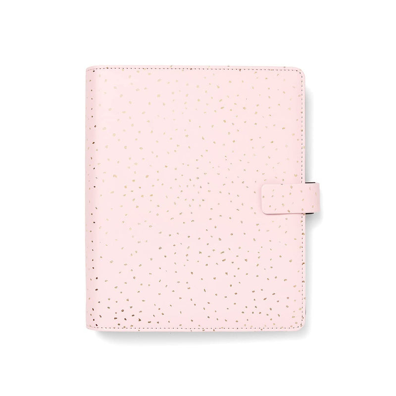 Filofax A5 Confetti Rose Quartz Organiser