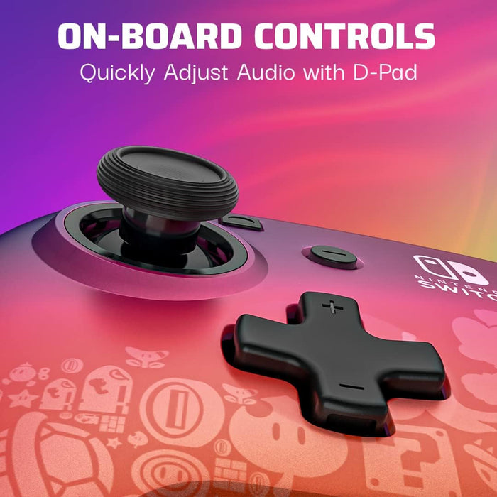 PDP Switch Rematch Wired controller STAR SPECTRUM Officially Licensed by Nintendo - Customizable buttons, sticks, triggers, and paddles - Ergonomic Controllers Wired Star Spectrum