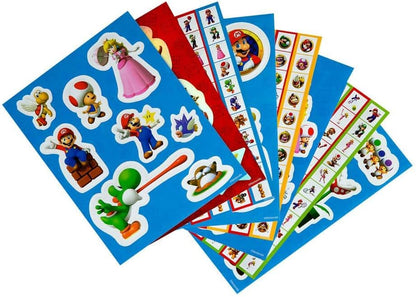 Super Mario Stickers Sticker Fun 8pcs Sheets