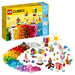 LEGO 11029 Classic Creative Party Box Bricks Set, Family Games to Play Together, Includes 12 Mini-Build Toys & 11013 Classic Creative Transparent Bricks Building Set