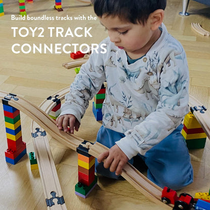 Allround Large | 33 Brio Duplo Connectors | Compatible with all brands