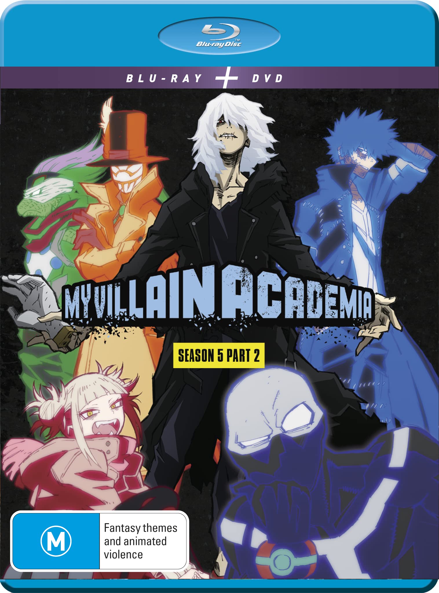 My Hero Academia (Season 5 Part 2) - 4-Disc Set ( Boku no hîrô akademia ) (Blu-Ray & DVD Combo)  (Blu-Ray