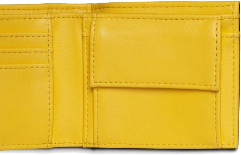 Pokemon Rayquaza #384 Graphic Print Bi-Fold Wallet Male Yellow/Black MW861581POK, Yellow/Black, One Size