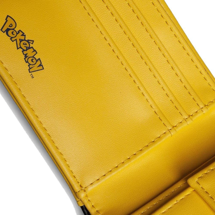 Pokemon Rayquaza #384 Graphic Print Bi-Fold Wallet Male Yellow/Black MW861581POK, Yellow/Black, One Size